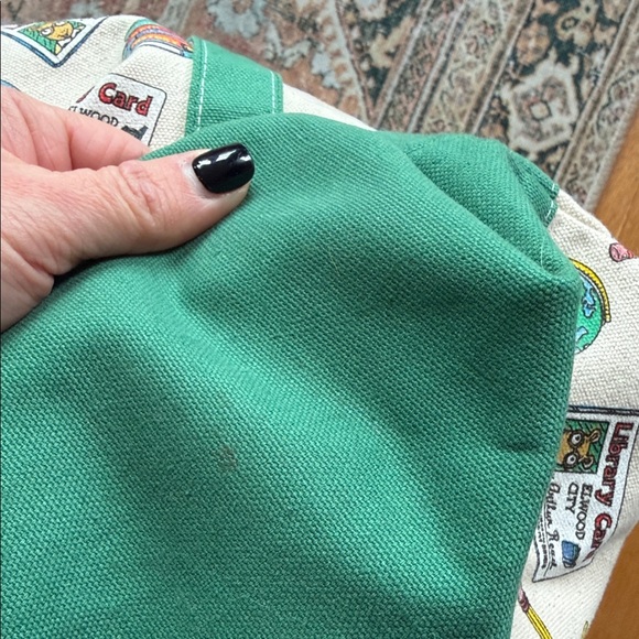 OUT OF PRINT > Arthur Library Card Tote - Picture 7 of 7